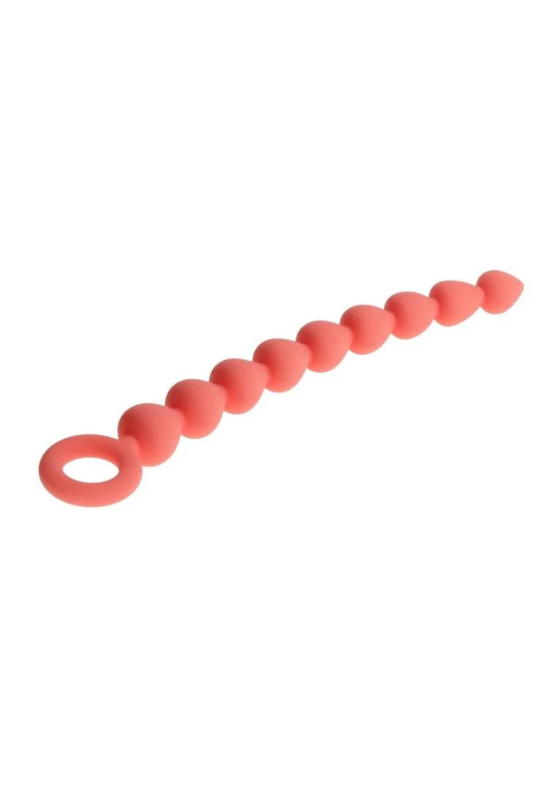 Sex and Mischief Peaches N Cream Anal Beads - Image 2