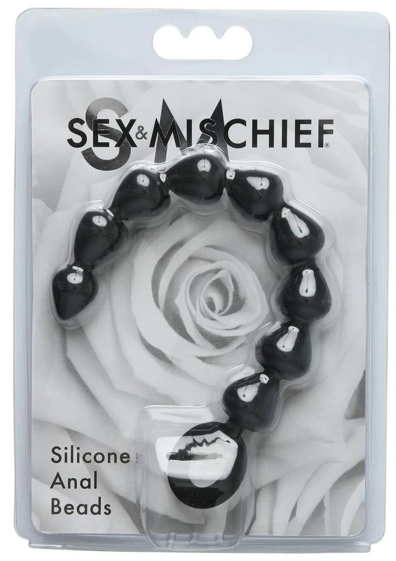 Sex And Mischief Silicone Anal Beads - Image 4