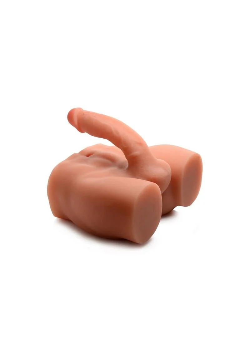 Sex Flesh Double Up Dennis Combo Dildo And Masturbator - Image 3