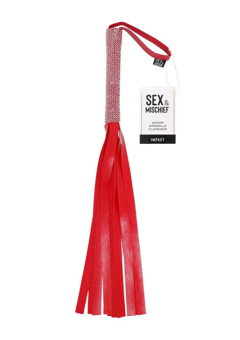 Sex & Mischief Amor Sparkle Flogger - Image 4