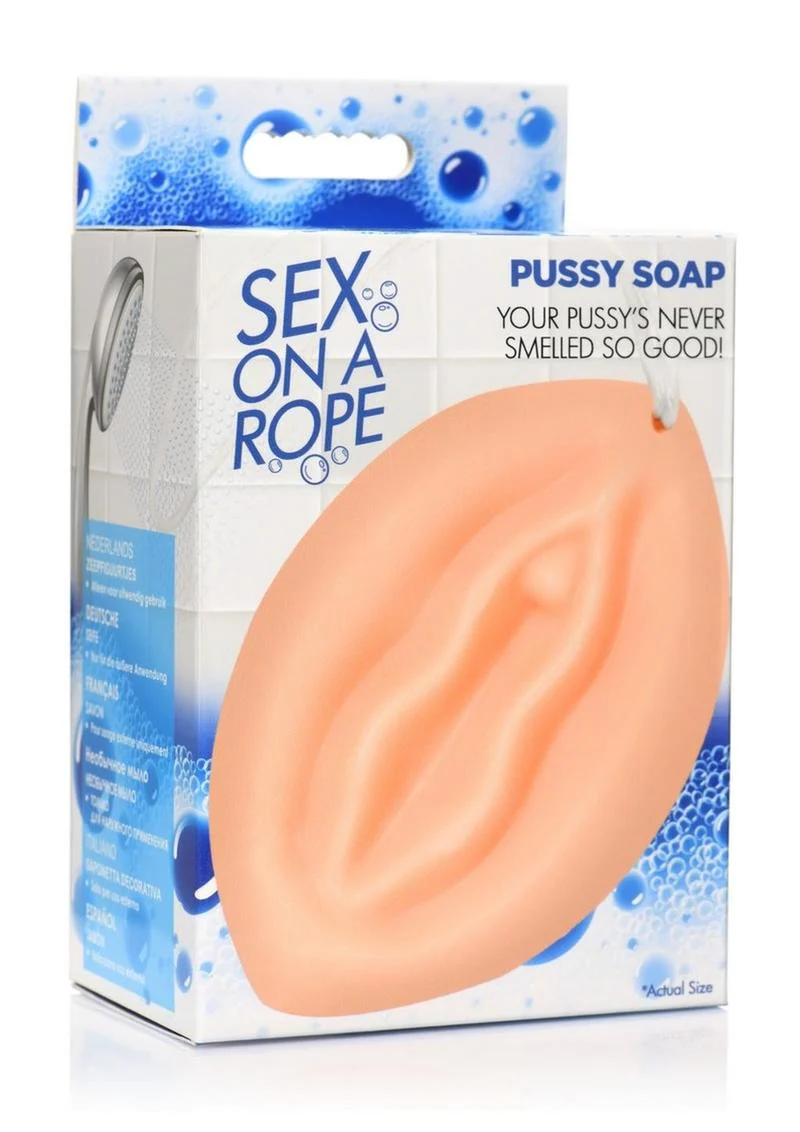 Sex on a Rope Pussy Soap Cleansing Fun And Fragrant Shower Experience - Image 4