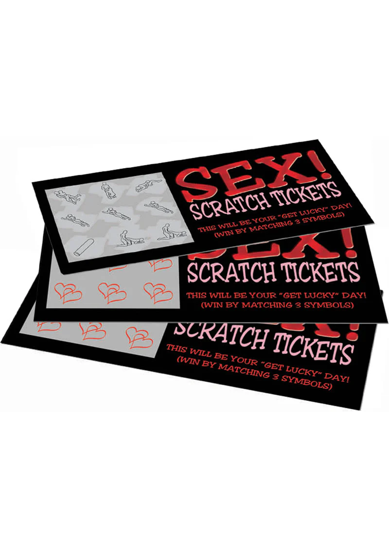 Sex Scratch Tickets 8 Fun Scratch-Off Tickets for Couples - Image 2