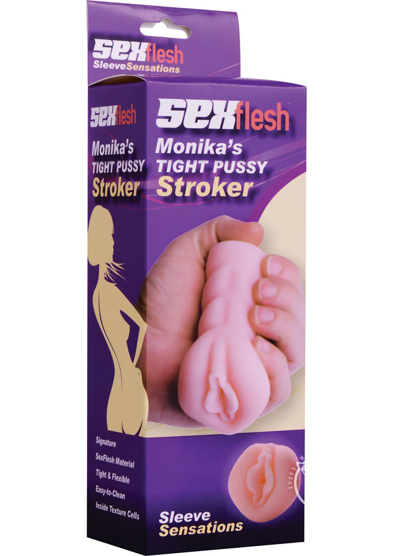Sexflesh Monika's Tight Pussy Stroker Flexible and Easy-to-Clean - Image 4