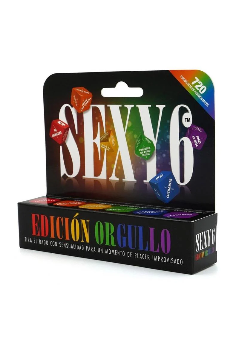 Sexy 6 Pride Edition Dice Game 720 Fun Challenges - Image 4