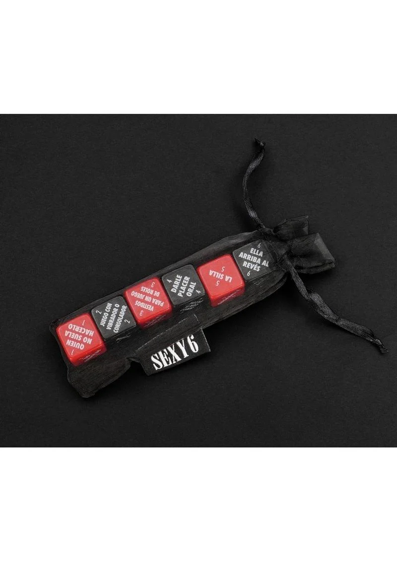 Sexy 6 Sex Edition Dice Game - Image 2