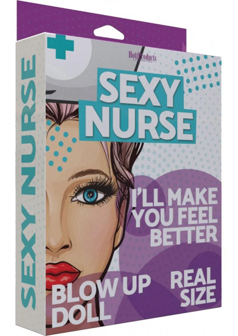 Sexy Nurse Blow Up Doll Real Size 5.2 Feet Inflatable Doll - Image 2