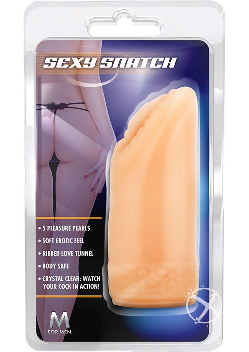 Sexy Snatch Masturbator for Men - Vanilla - Image 4