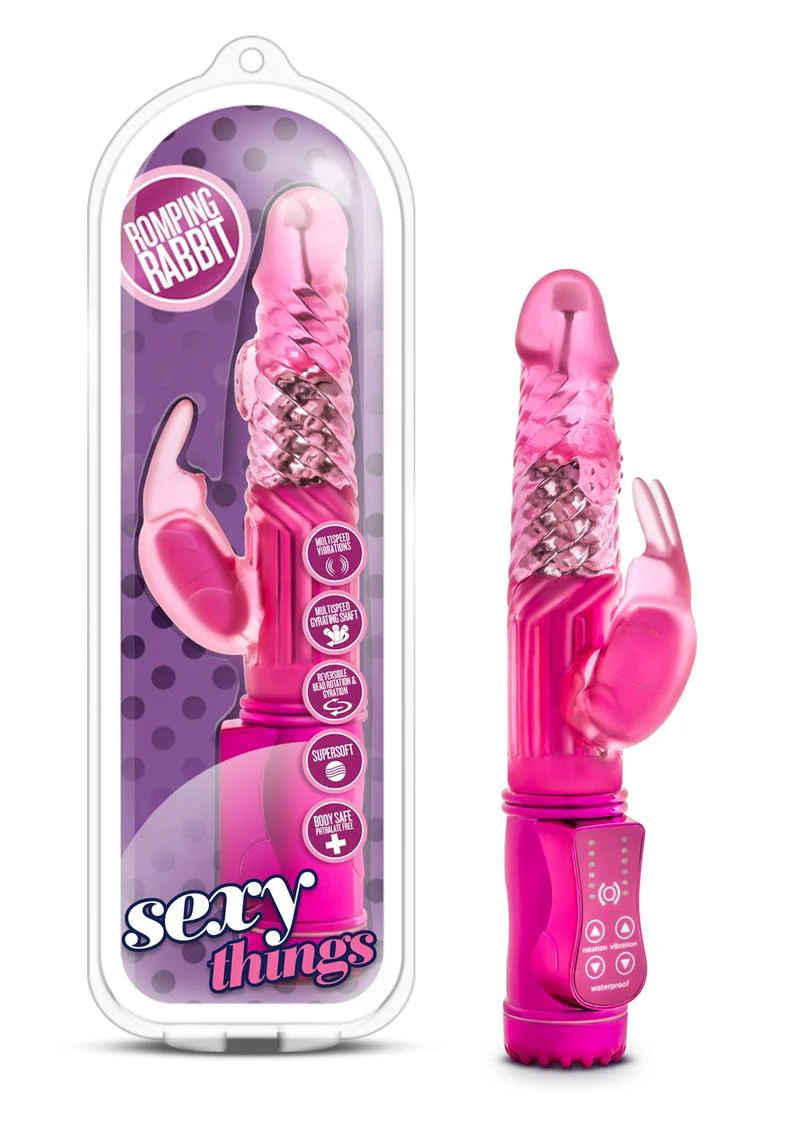 Sexy Things Romping Beaded Rabbit Vibrator - Image 3