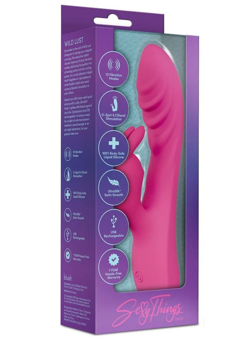 Sexy Things Wild Lust Rabbit Vibrator - Image 4