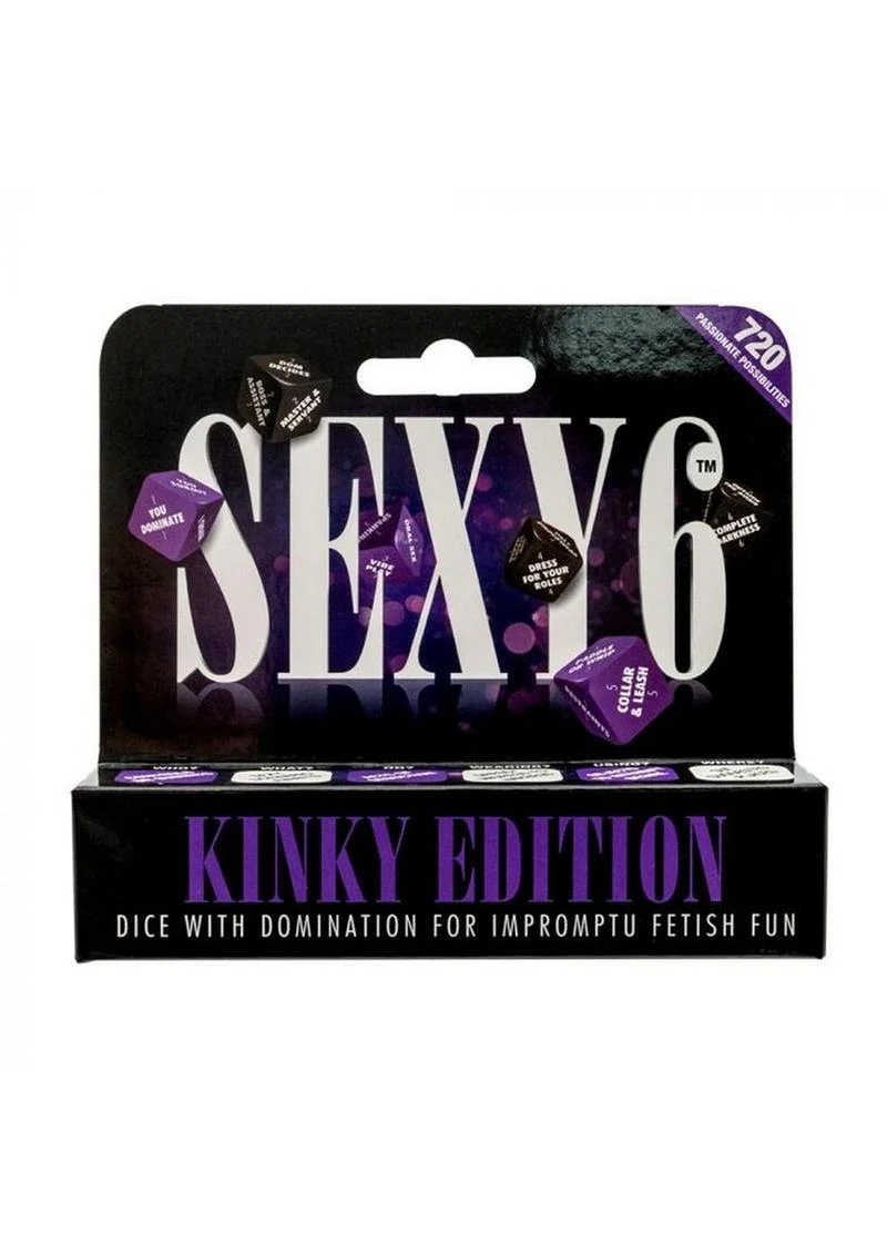 SEXY6 Kinky Edition Dice Game Impromptu Fetish Fun - Image 2