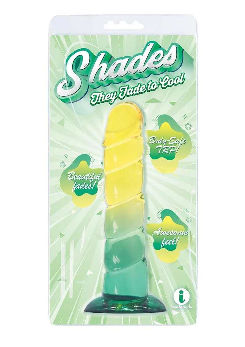 Shades Swirl Dildo With Suction Cup - Image 3