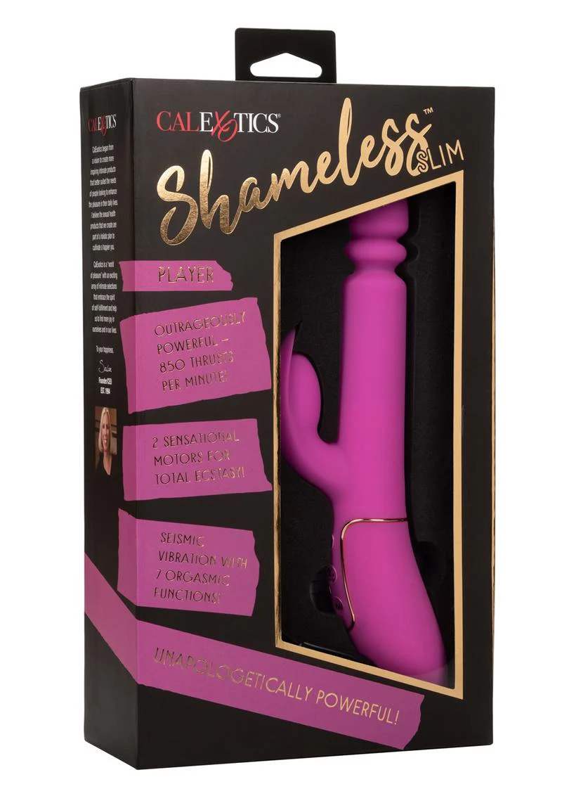 Shameless Slim Pulse Rechargeable Rabbit Vibrator - Image 4