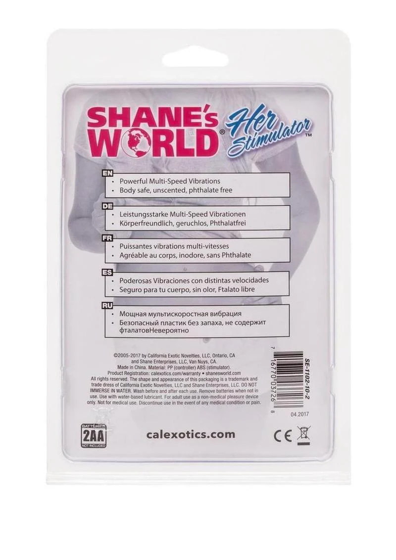 Shane's World Her Stimulator Vibro Bullet - Image 3