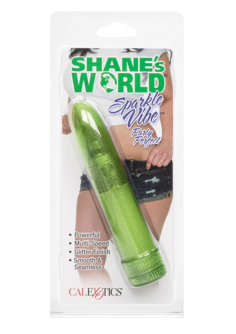 Shane's World Sparkle Vibe Powerful Multi-Speed Glitter Vibrator - Image 4