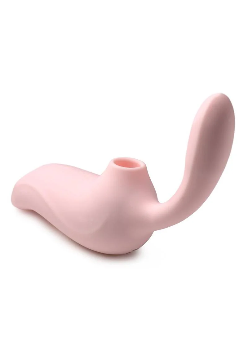 SheGasm 3-Way Elixir Silicone Sucking -And Pulsing Vibrator - Image 3