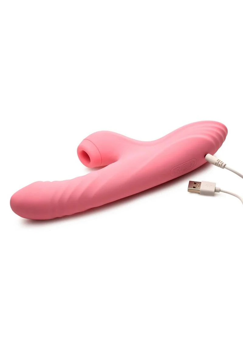 Shegasm Candy Thrusting And Sucking Rabbit Vibrator - Image 3