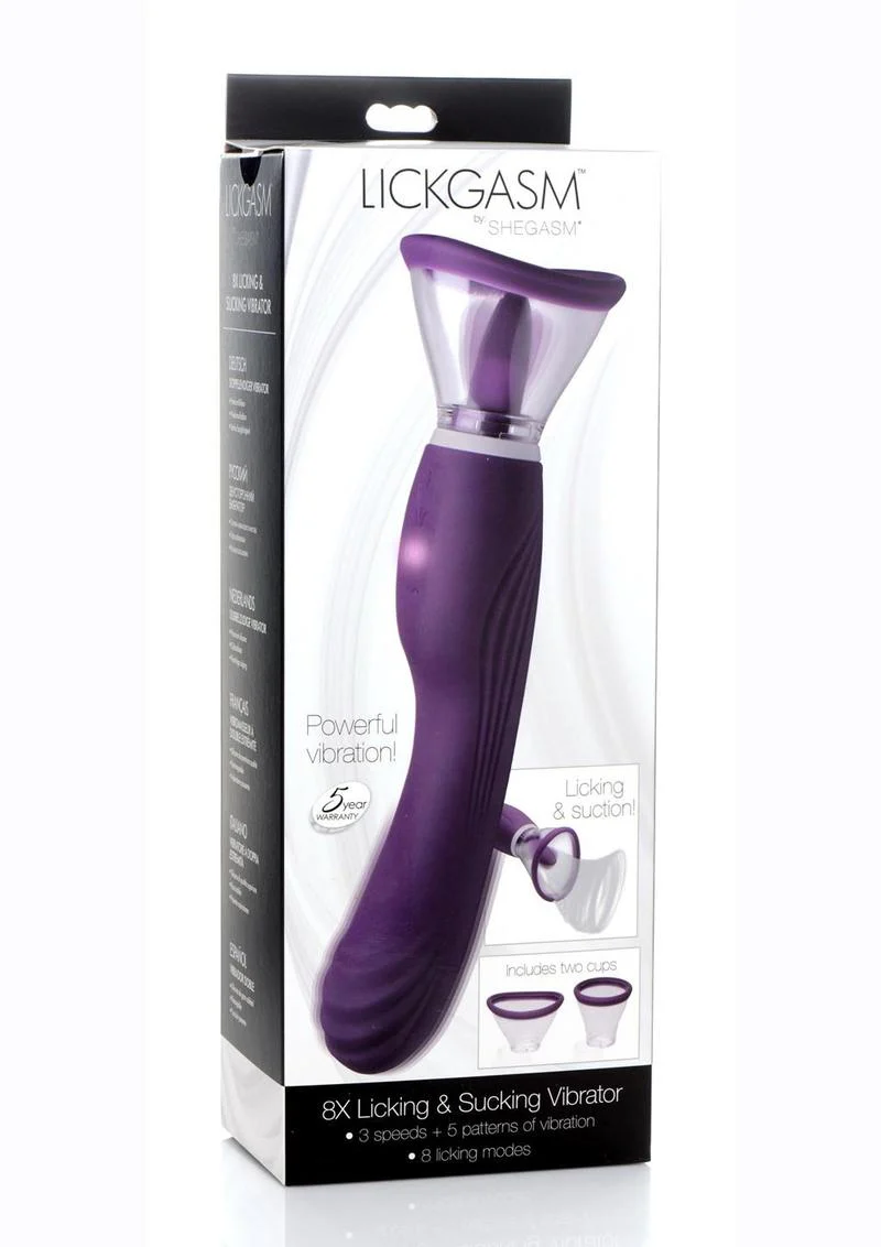 Shegasm Licking And Sucking Vibrator 3 Speeds 5 Vibration Patterns - Image 3