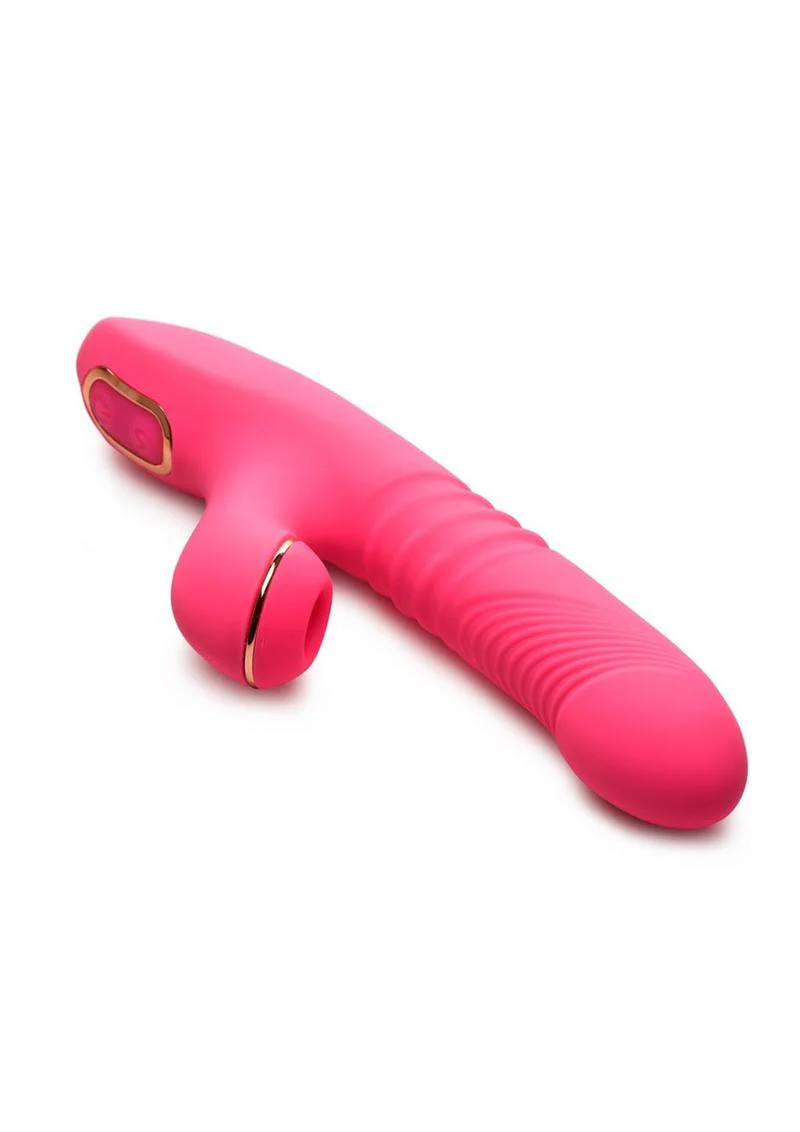 Shegasm Pro-Thrust Thrusting Suction Rabbit Vibrator - Image 2