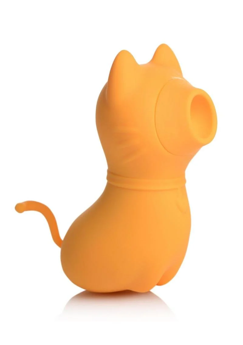 SheGasm Sucky Kitty Rechargeable Silicone Clitoral Stimulator - Image 5