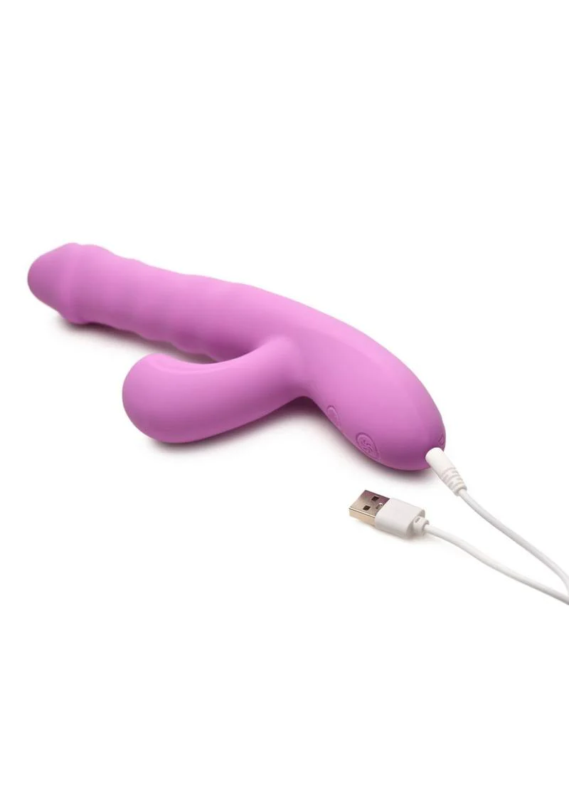 SheGasm Thrust Wave Thrusting Rabbit Vibrator - Image 2