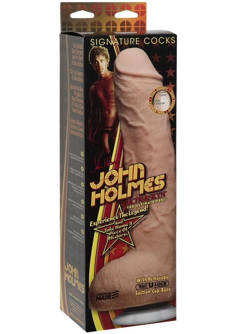 Signature Cocks John Holmes 9.5-Inch Dildo with Suction Cup - Image 4