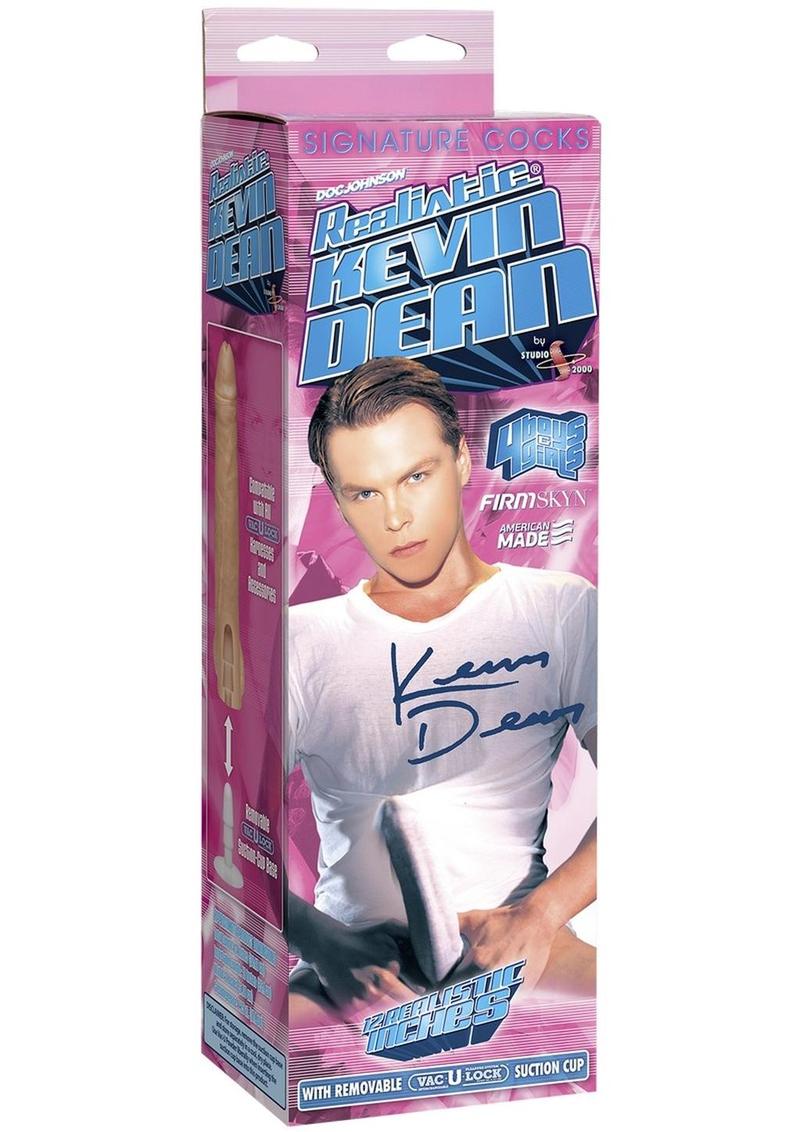 Signature Cocks Kevin Dean 12 Inch Dildo Dual Density with Suction Cup - Image 4