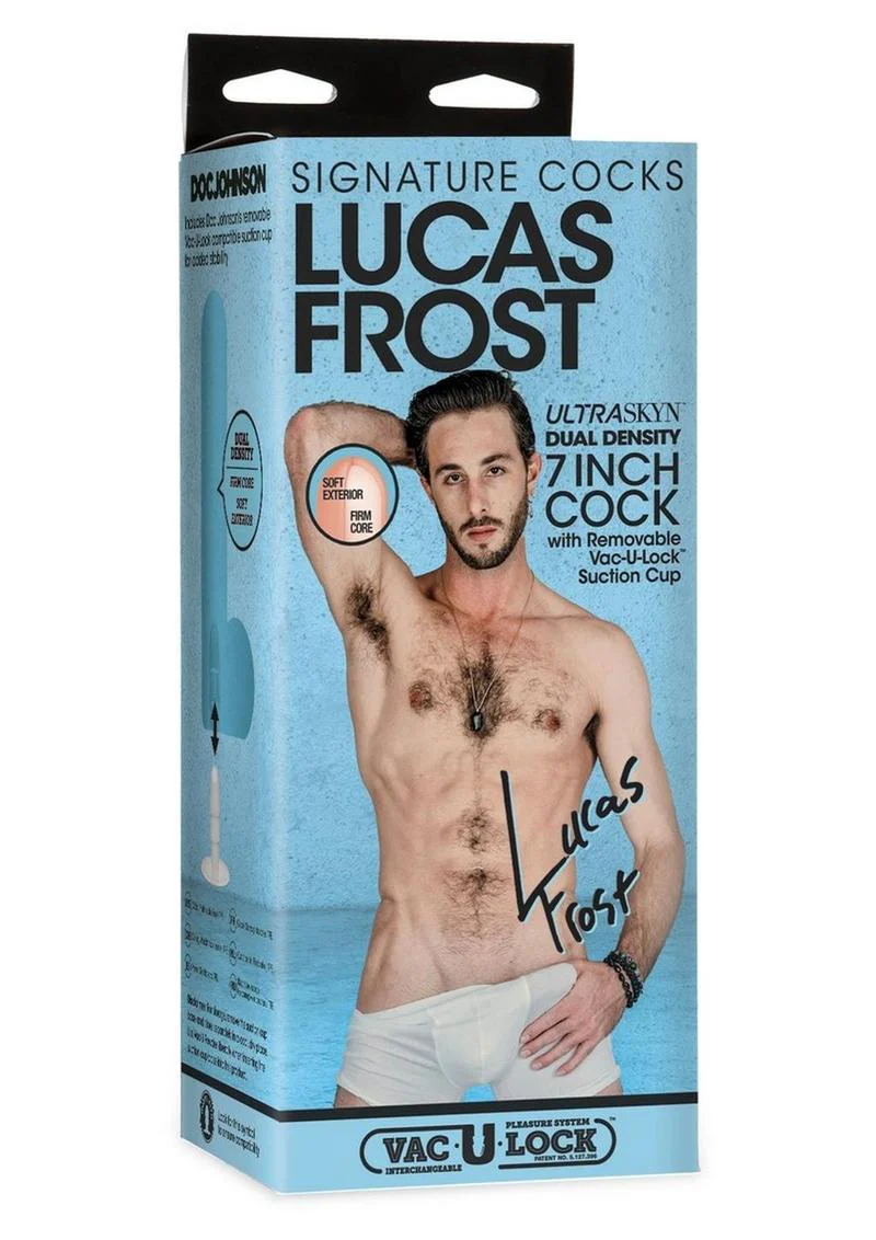 Signature Cocks Lucas Frost Dildo Removable Suction Cup - Image 4