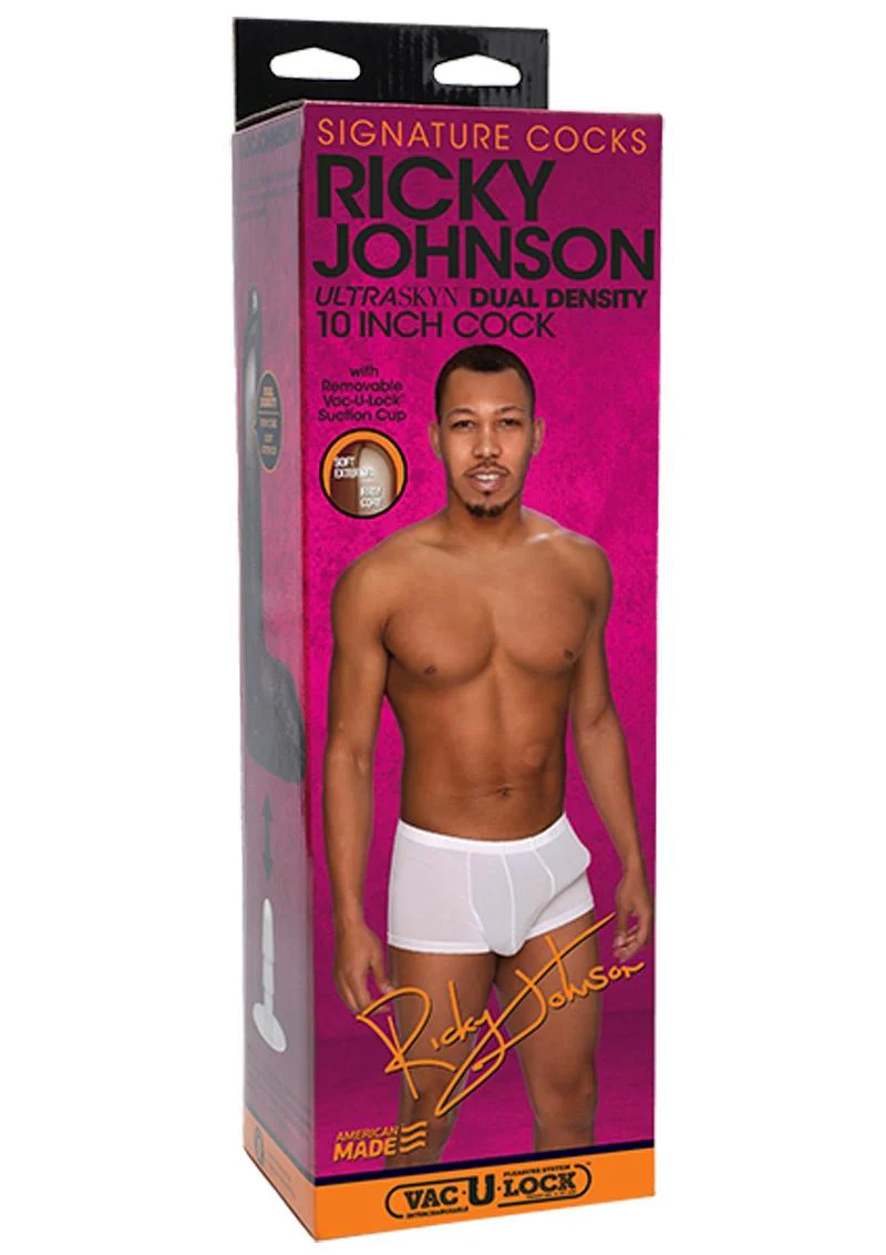 Signature Cocks Ricky Johnson 10-Inch Dual Density Dildo - Image 3