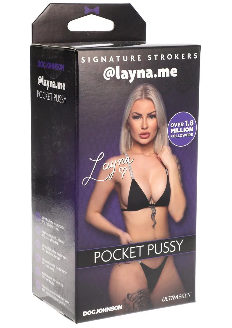 Signature Strokers @Layna.Me Pocket Pussy by Doc Johnson - Image 2