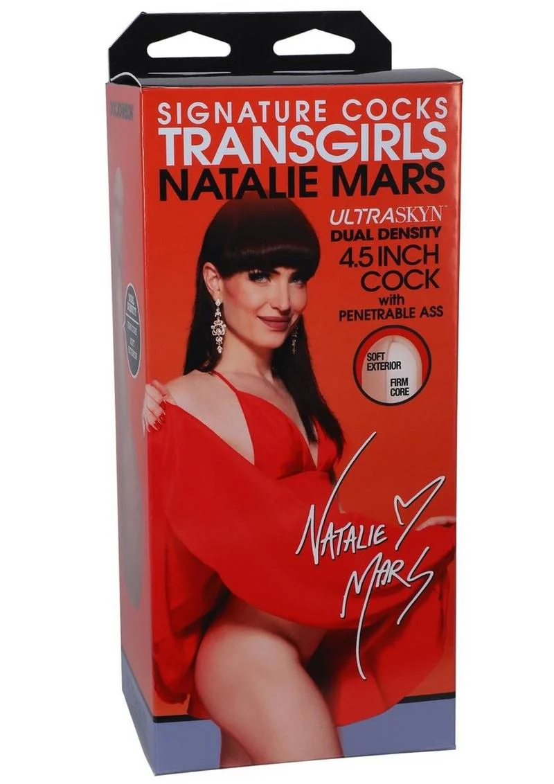 Signature Transgirls Natalie Mars Dual Density Cock with Penetrable Ass - Image 4