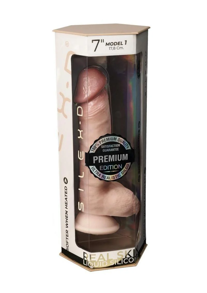 Silex-D Real Skin Model 1 Silicone Dildo - Image 11