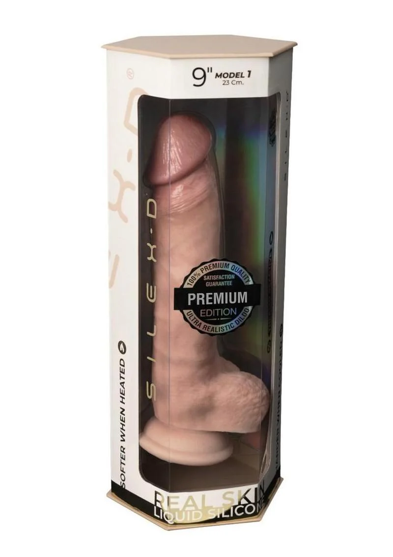Silex-D Real Skin Model 1 Silicone Dildo - Image 12
