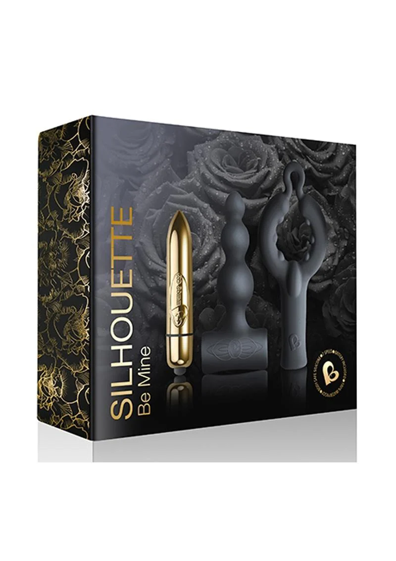 Silhouette Be Mine Set With Silicone Attachments Bullet Vibrator - Image 4