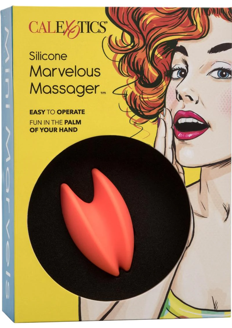 Silicone Marvelous Massager Rechargeable Palm-Sized Vibrator - Image 4