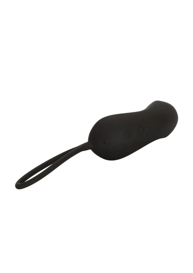Silicone Rechargeable Curve Bullet With Remote Control Vibrators - Image 2
