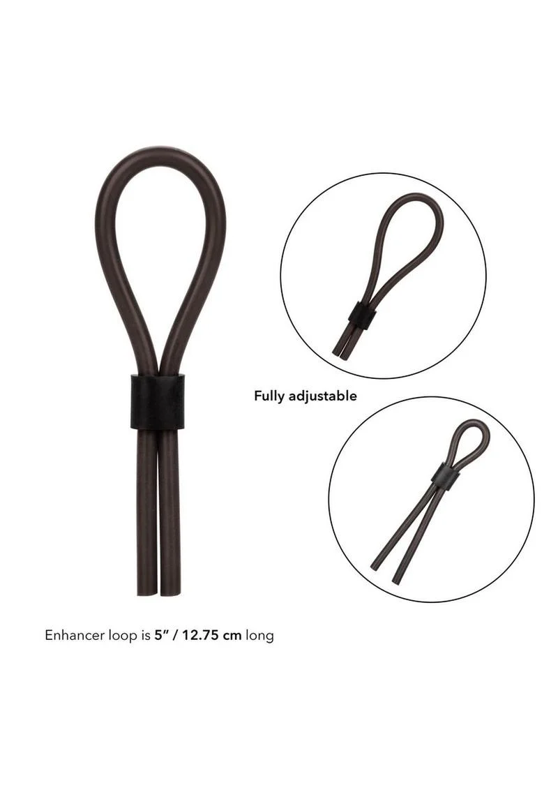 Silicone Stud Lasso Adjustable Cock Tie - Image 3