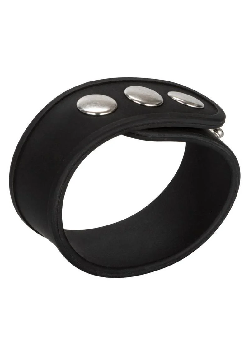 Silicone Tri Snap Erection Ring With Heavy Hardware - Image 2