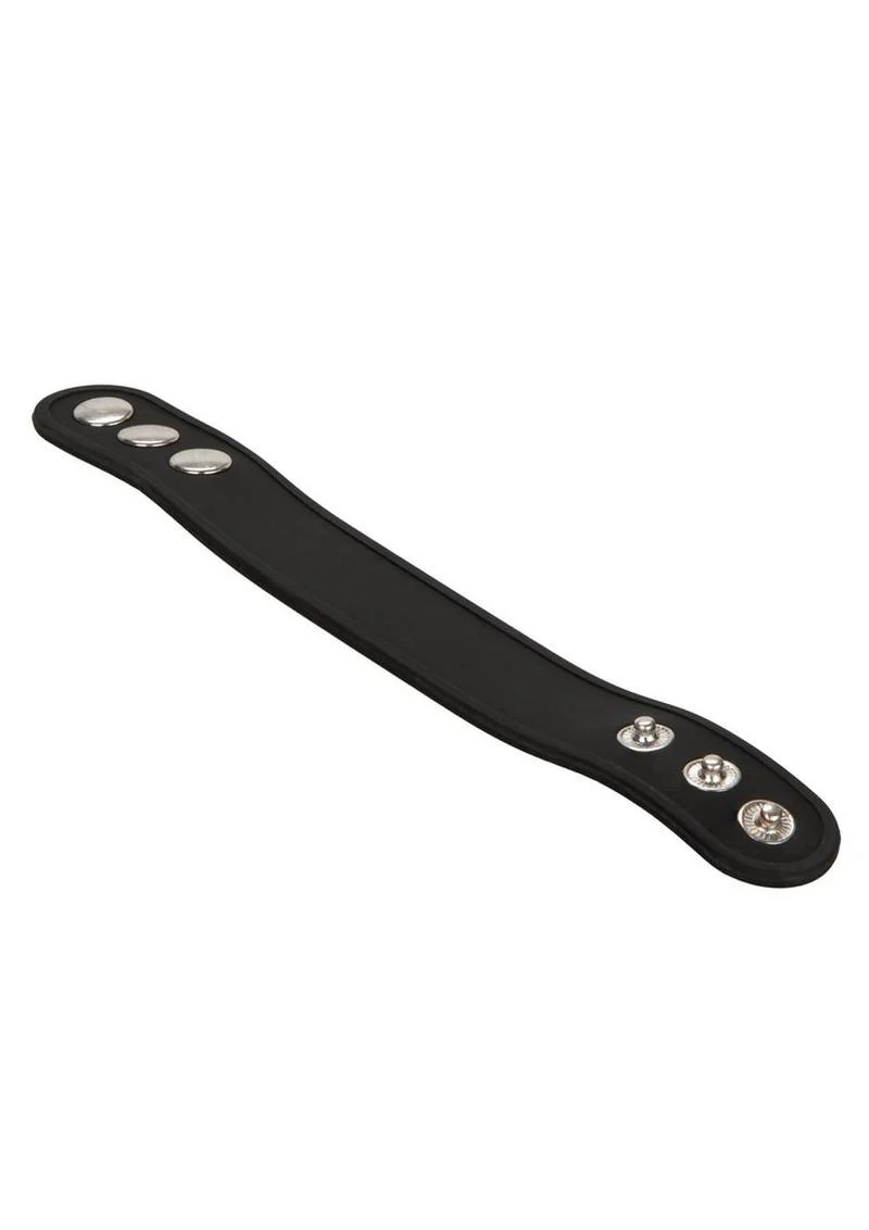 Silicone Tri Snap Erection Ring With Heavy Hardware - Image 3