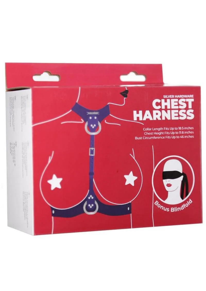 Silver Hardware Chest Harness - Image 4