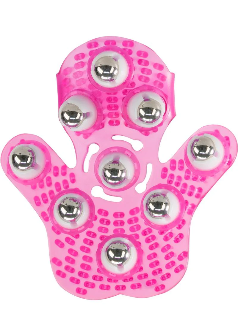 Simple And True Roller Ball Massage Glove for Full Body Relaxation - Image 2