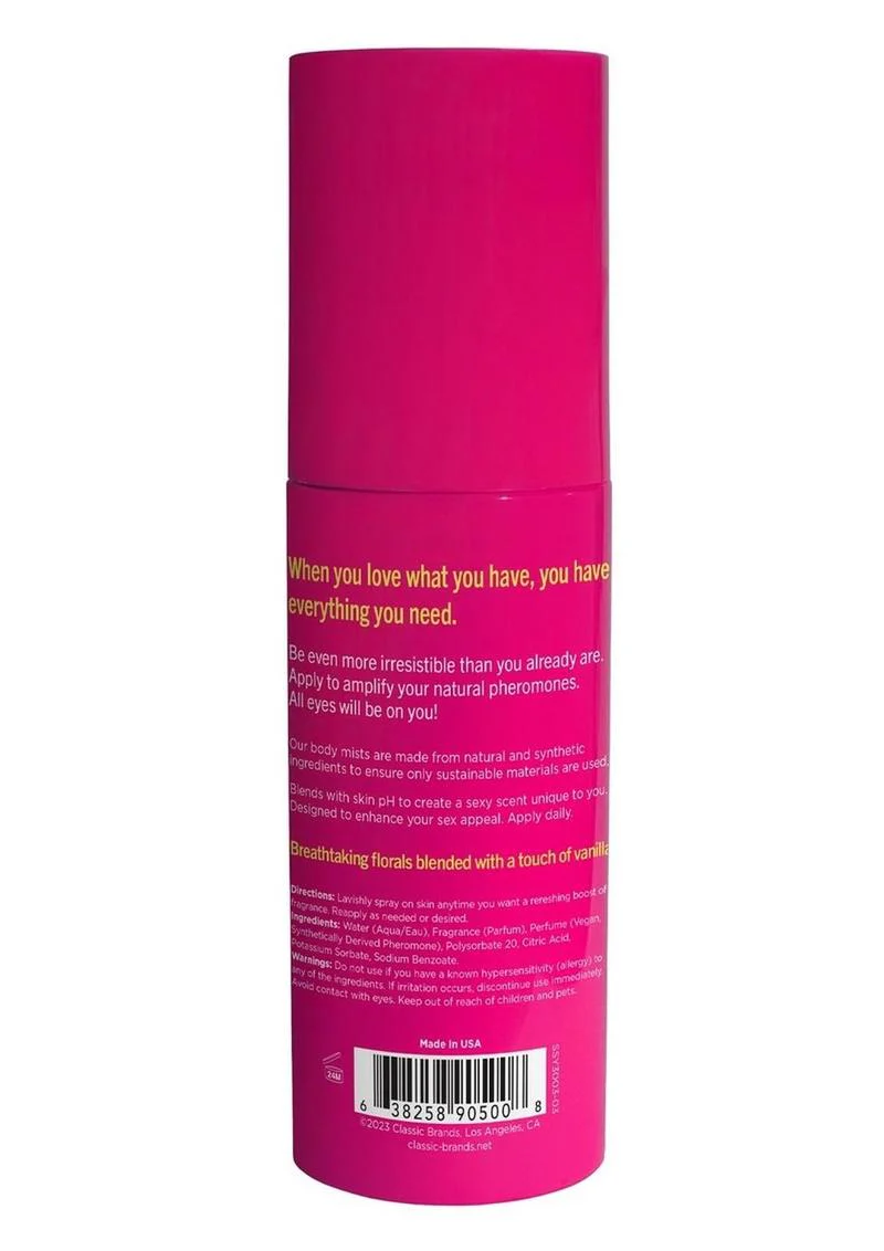 Simply Sexy Love All Of Me Pheromone Body Mist - Image 3