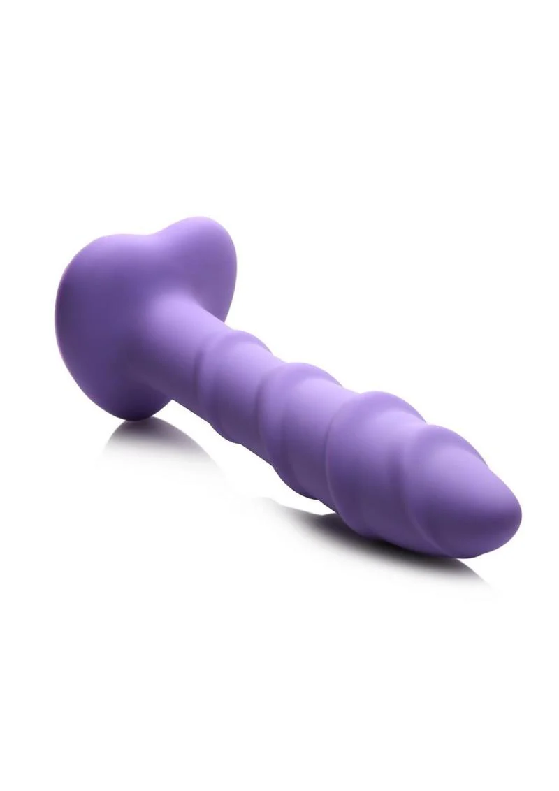 Simply Sweet Swirl Silicone Dildo - Image 2