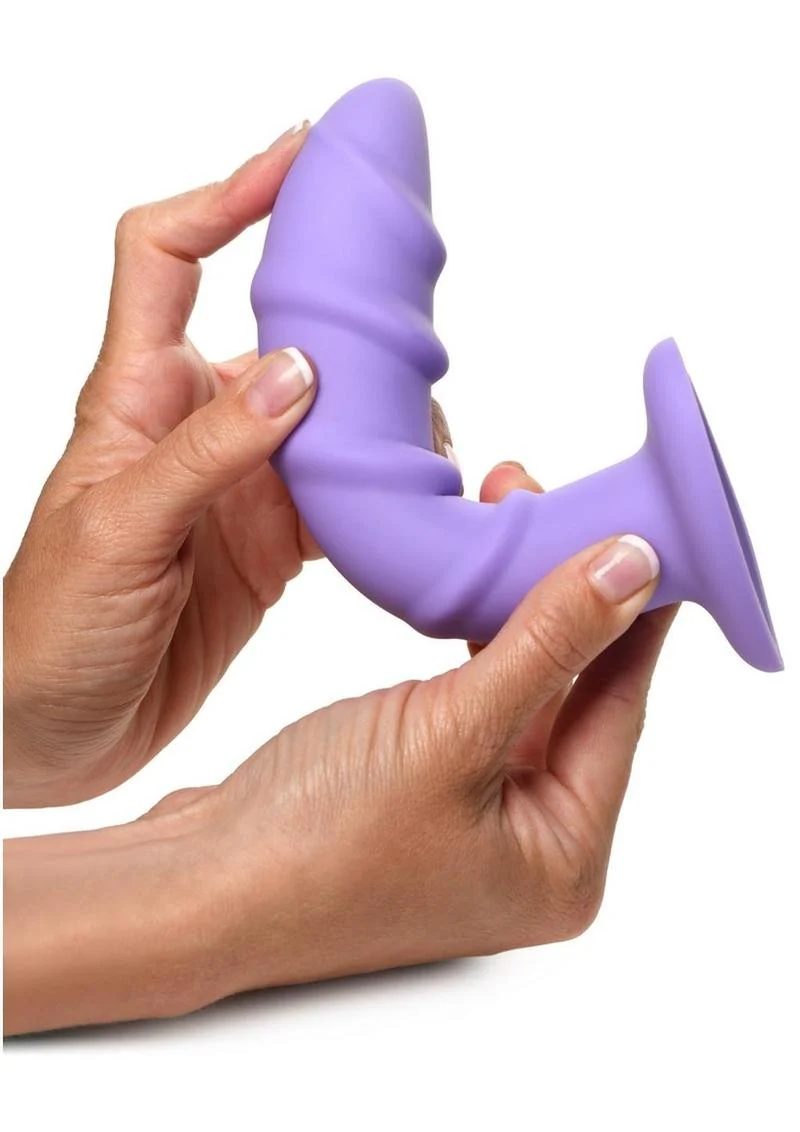 Simply Sweet Swirl Silicone Dildo - Image 3