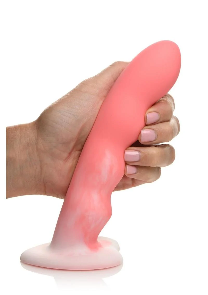 Simply Sweet Wavy Silicone Dildo - Image 3