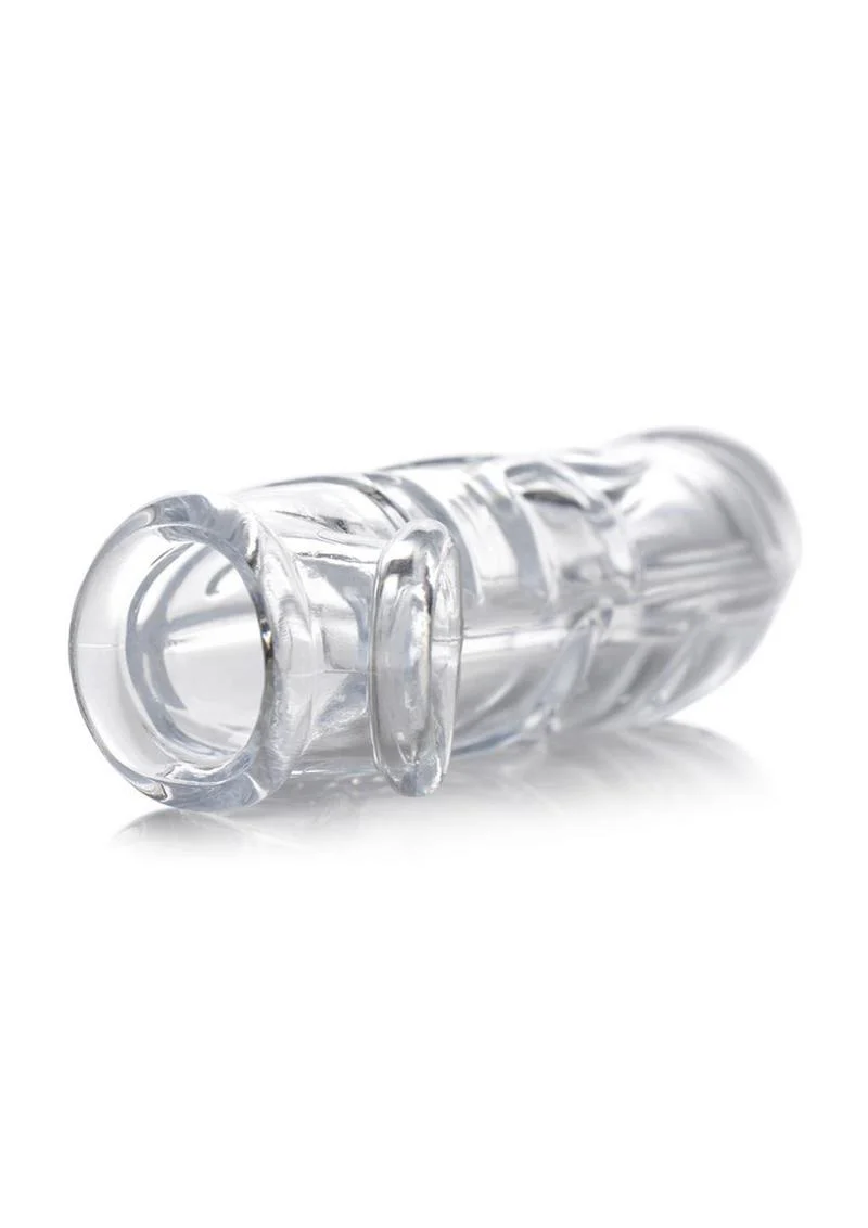 Size Matters Clear Penis Extender Sleeve - Image 2