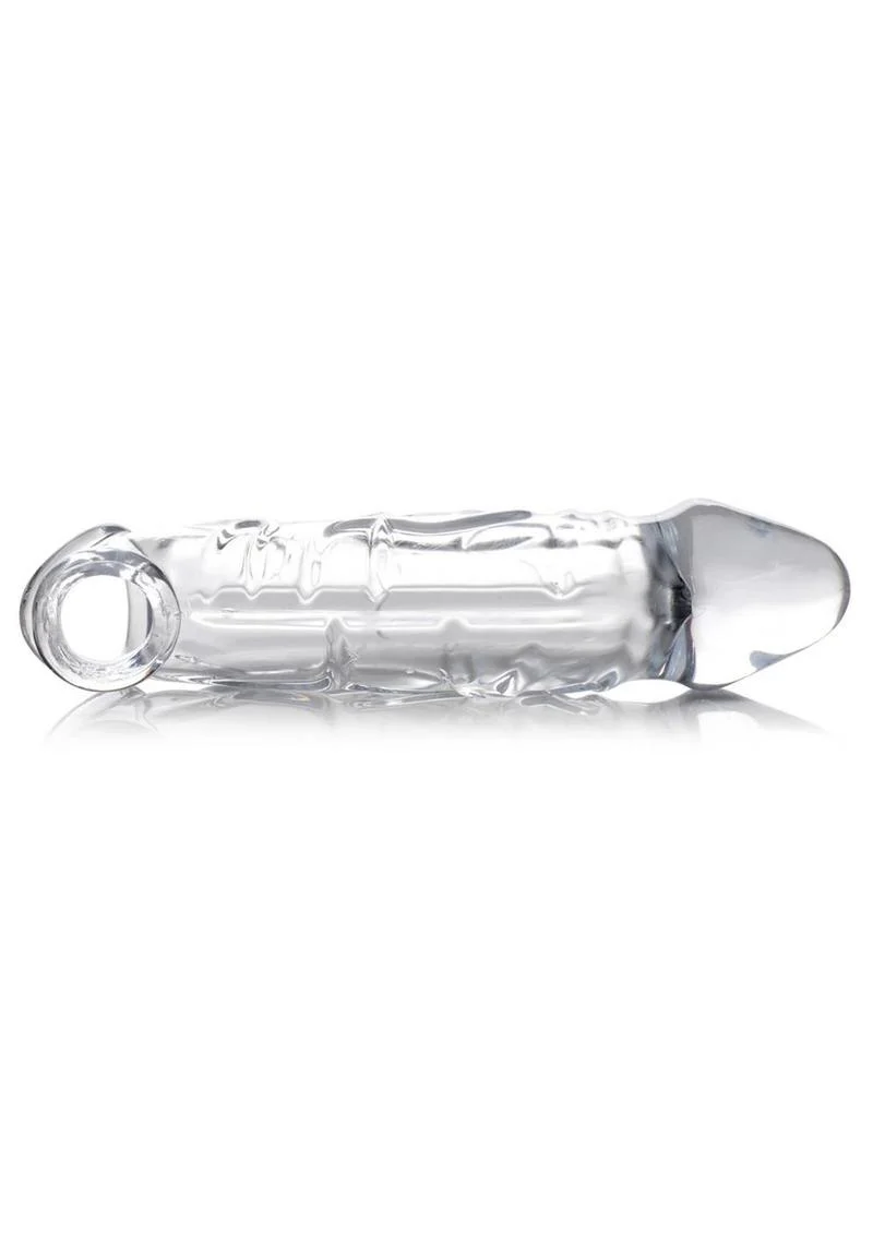 Size Matters Clear Penis Extender Sleeve - Image 3