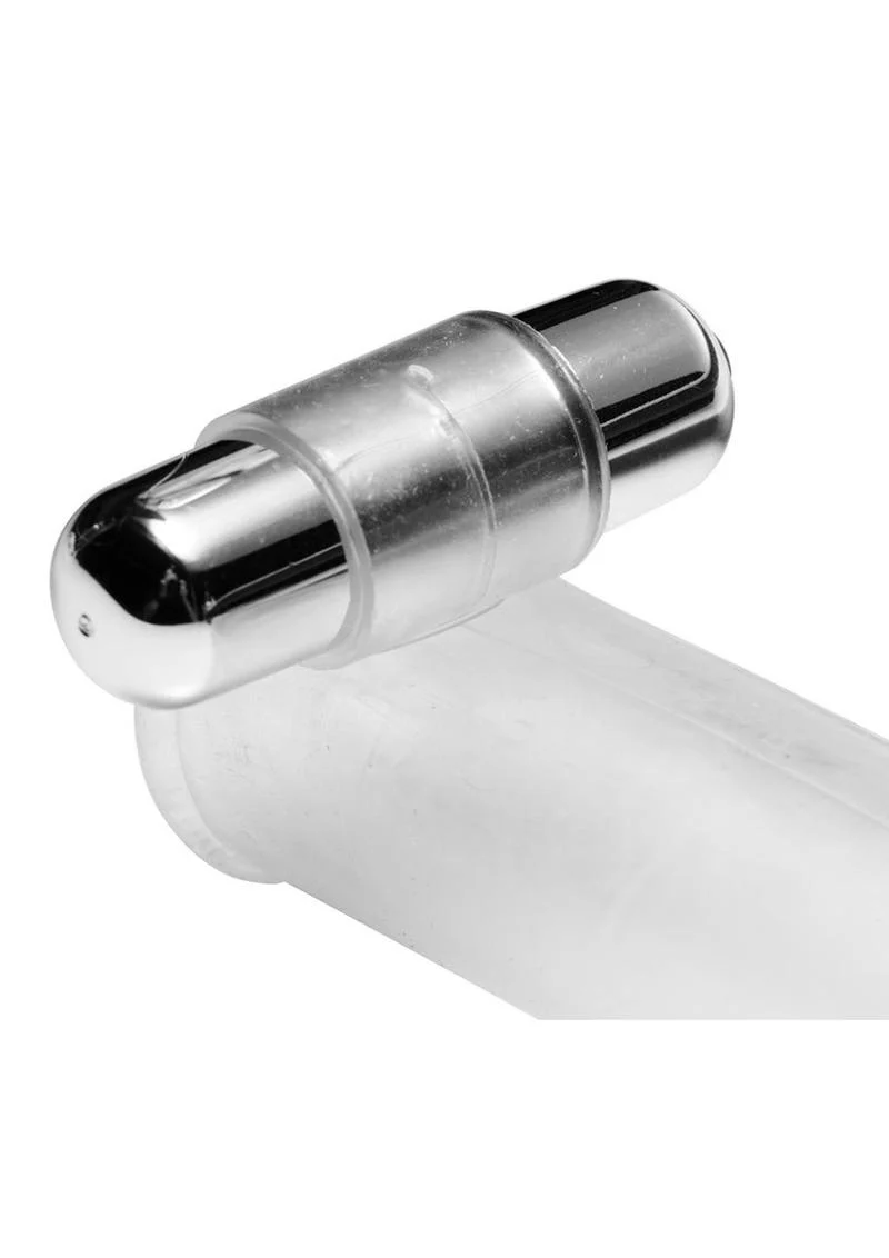 Size Matters Clear Sensations Penis Extender Vibro Sleeve - Image 2