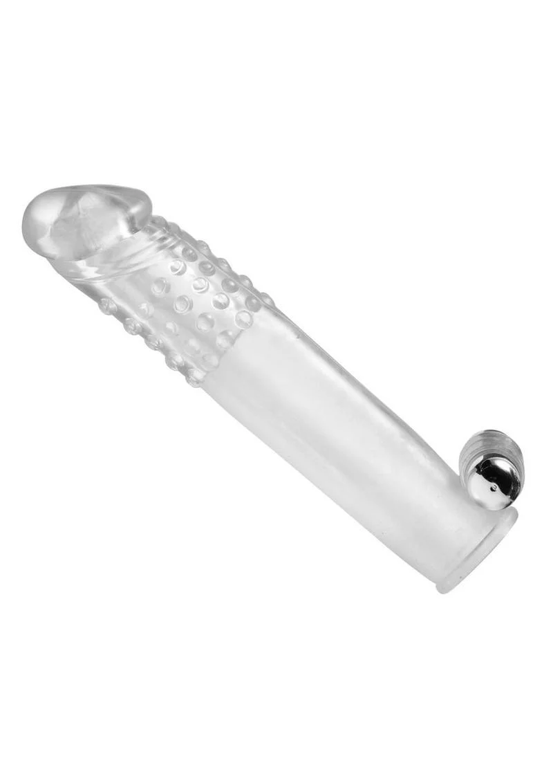 Size Matters Clear Sensations Penis Extender Vibro Sleeve - Image 3