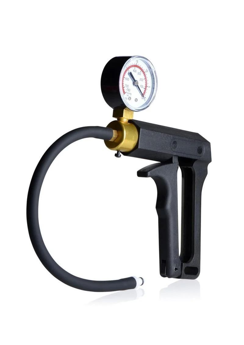 Size Matters High End Trigger Powerful Suction Penis Pump with Pressure Gauge - Image 2