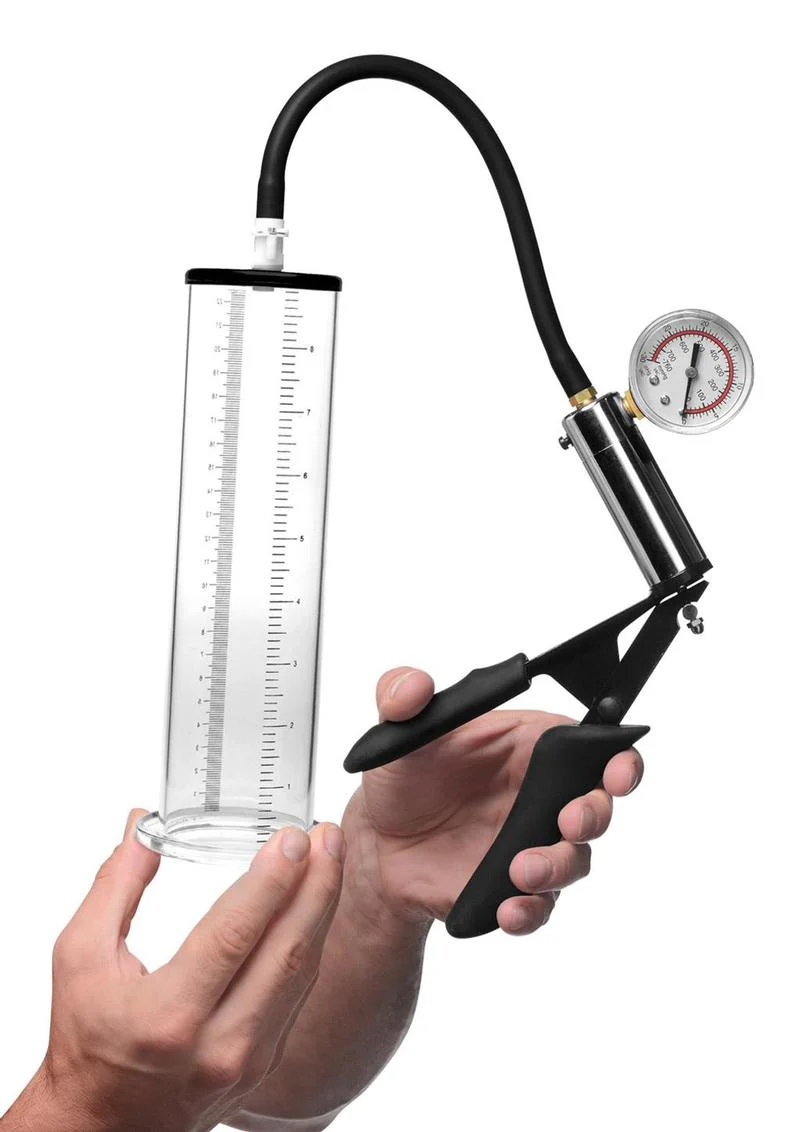 Size Matters Penis Pump Kit with Clear Cylinder - Image 2